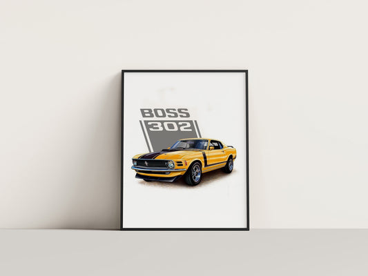 Boss 302 Mustang